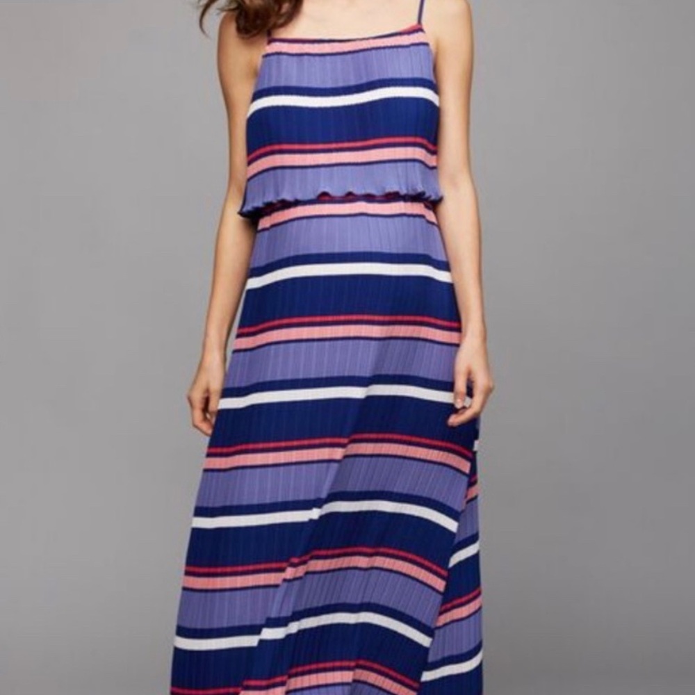 🆕 Moon & Sky | striped maxi dress